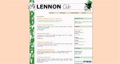 Desktop Screenshot of lennon.ov-kluby.net